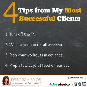 Deborah Enos Tips from Most Successful Clients
