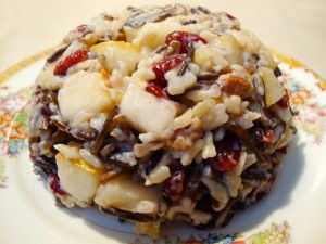 Festive Coconut Wile Rice with Cranberries and Pears So Delicious Recipe